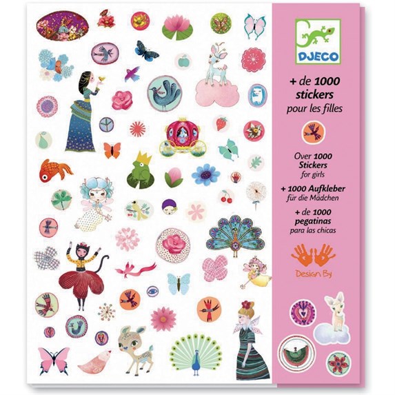 Djeco Çıkartmalar/1000 Stickers For Girls