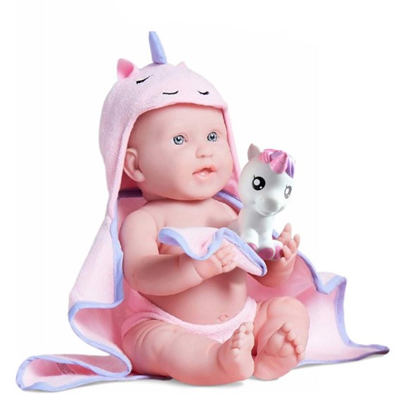 Berenguer Yenidoğan Oyuncak Bebek 43 cm - Unicorn Havlu