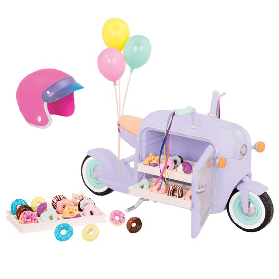 Glitter Donut Satış Scooterı