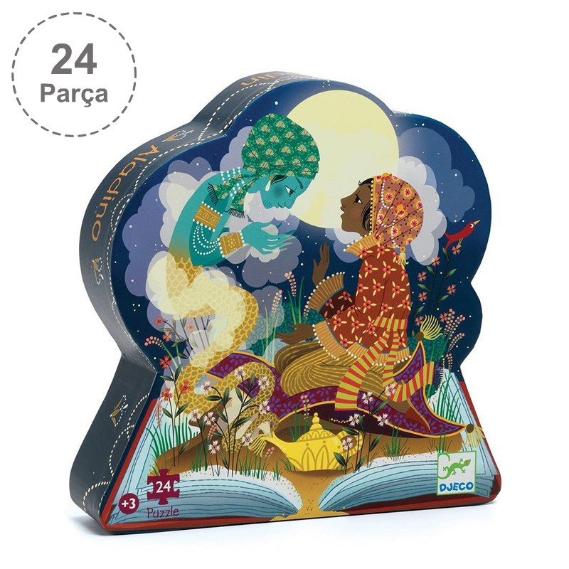 Djeco Dekoratif Puzzle 24 Parça/ Aladdin