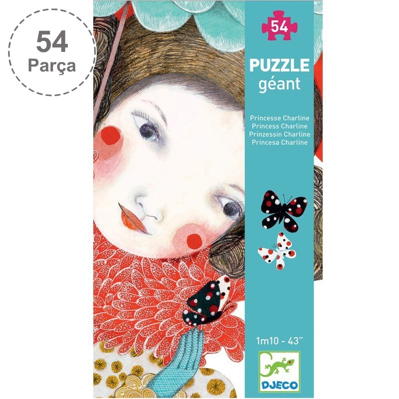 Djeco Dev Puzzle 54 Parça/ Princess Charline