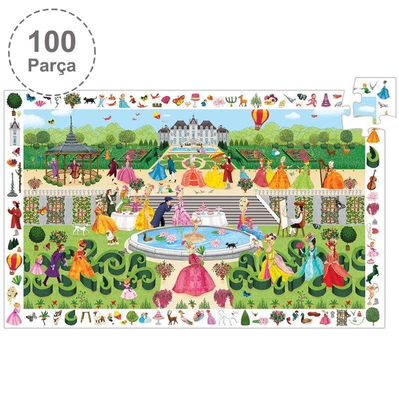 Djeco Puzzle / Garden Party - 100 Pcs