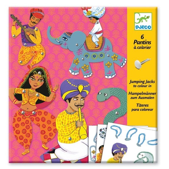 Djeco Kağıt Oyuncaklar/India