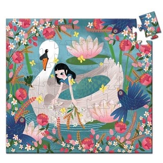 Djeco Dekoratif Puzzle 54 Parça/The Lady With The Swan