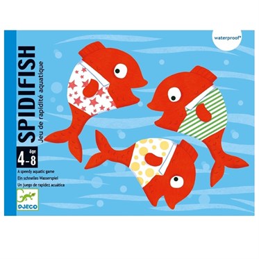 Djeco Kart Oyunları/ Spidifish Bathtime