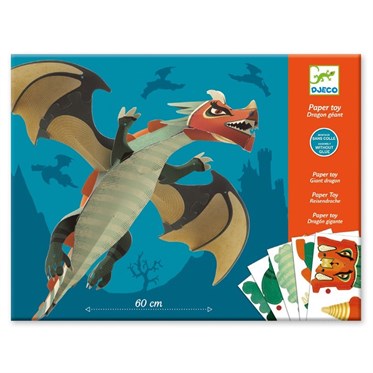 Djeco Kağıt Oyuncaklar/Giant Dragon