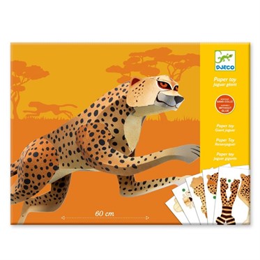 Djeco Kağıt Oyuncaklar/Giant Jaguar