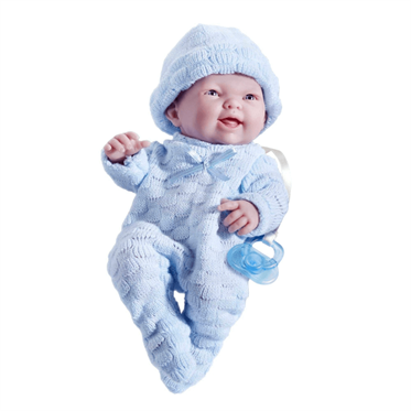 Berenguer Gerçekçi Yenidoğan Oyuncak Mini Erkek Bebek 24 cm - Mavi