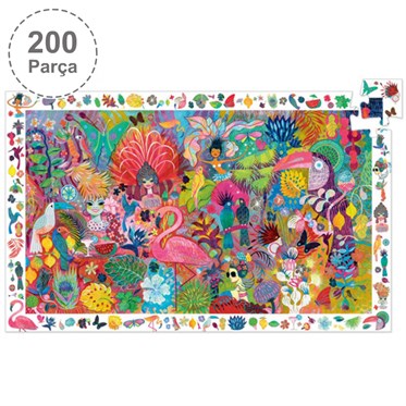 Djeco Klasik Puzzle 200 Parça/Rio Carnival