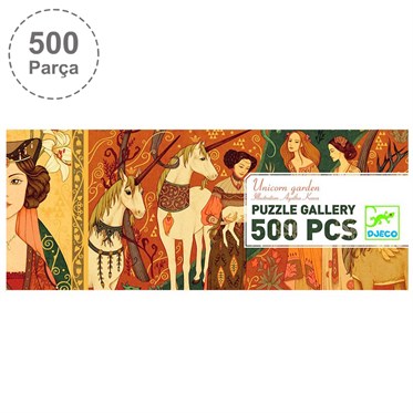 Djeco Puzzle / Unicorn Garden - 500 Pcs