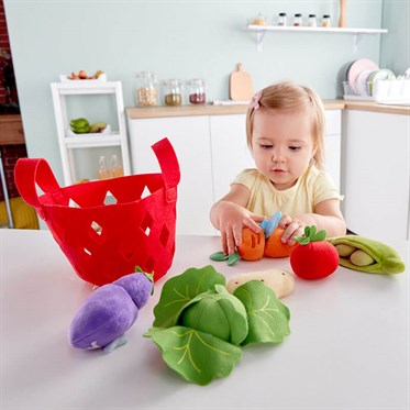 Hape Toddler Oyuncak Sebze ve Kovası