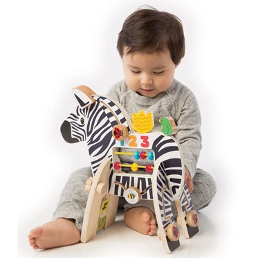 Manhattan Toys Aktivite Oyuncağı Zebra