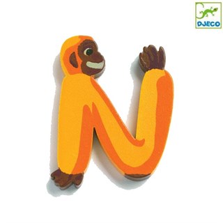 N- Animals letter