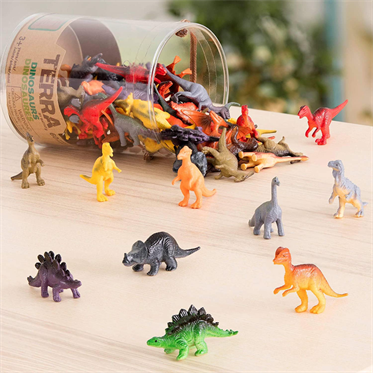 Terra 60 Parça Küçük Oyun Seti - Dinozorlar