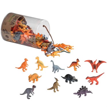 Terra 60 Parça Küçük Oyun Seti - Dinozorlar